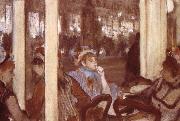 Edgar Degas Women on the terrace oil on canvas